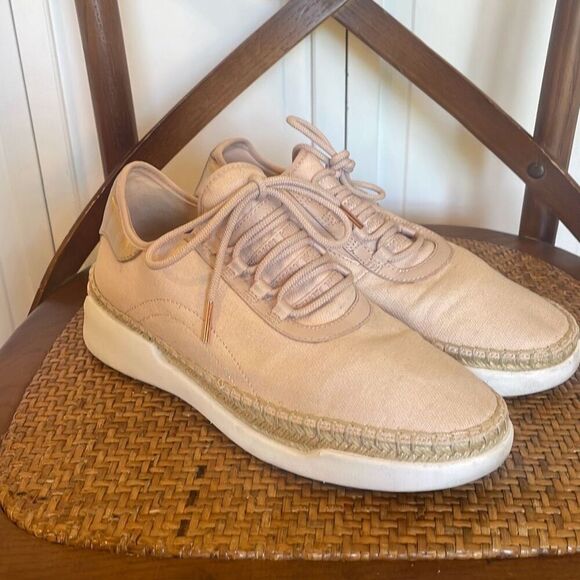 Michael Michael Kors pink finch canvas sneakers size 7.5 - Picture 11 of 12